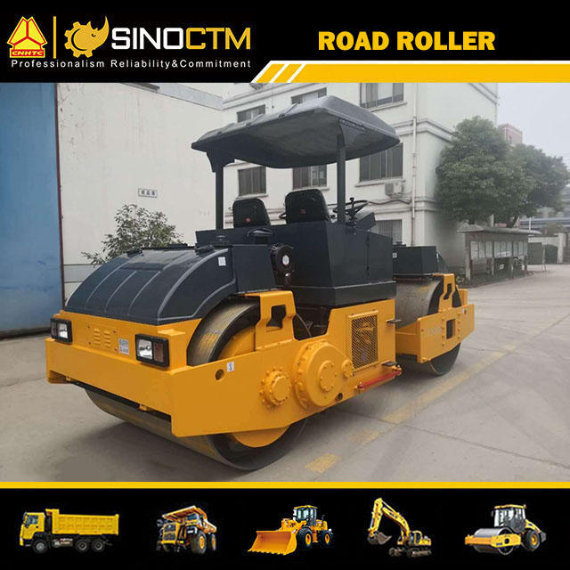 YZC12H FULL HYDRAULIC DOUBLE DRUM VIBRATORY ROLLER 12T