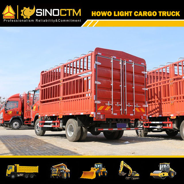 SINOTRUK HOWO 4X2 Stake Cargo Truck 7 T