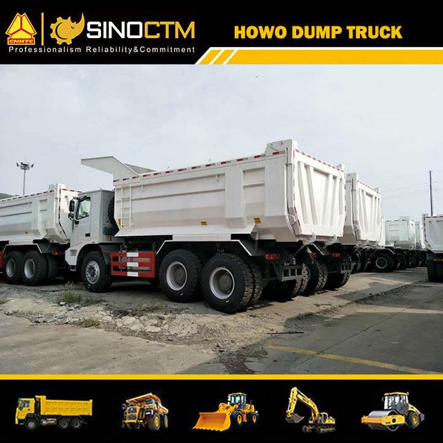 HOWO 6X4 Mining Dump Truck U Type Body