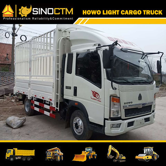 SINOTRUK HOWO 4X2 Stake Cargo Truck 19FT