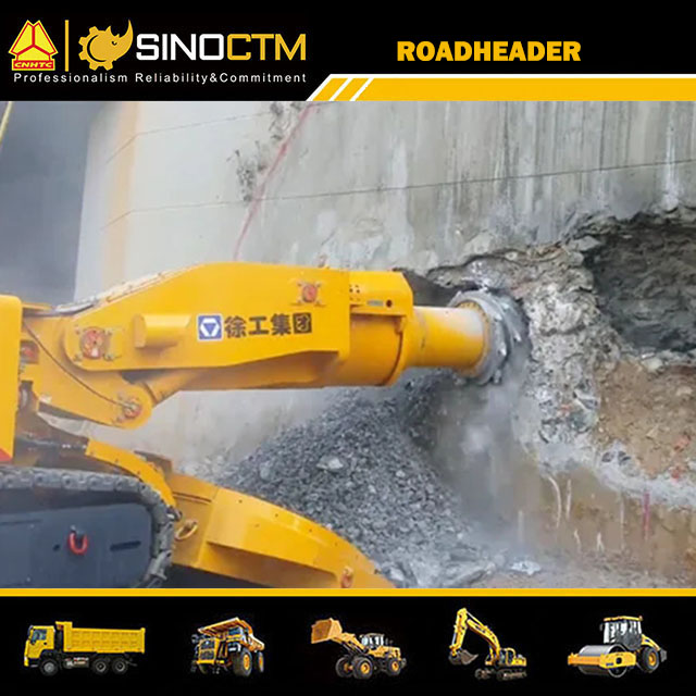 XCMG Manufactury Roadheader EBZ160 Tunneling Machine