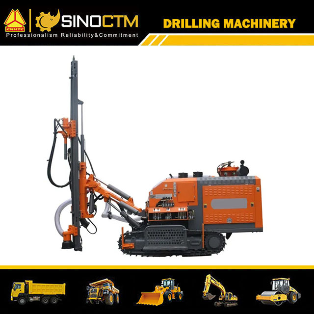 CM358A Crawler Mounted Hydraulic DTH Drilling Rig