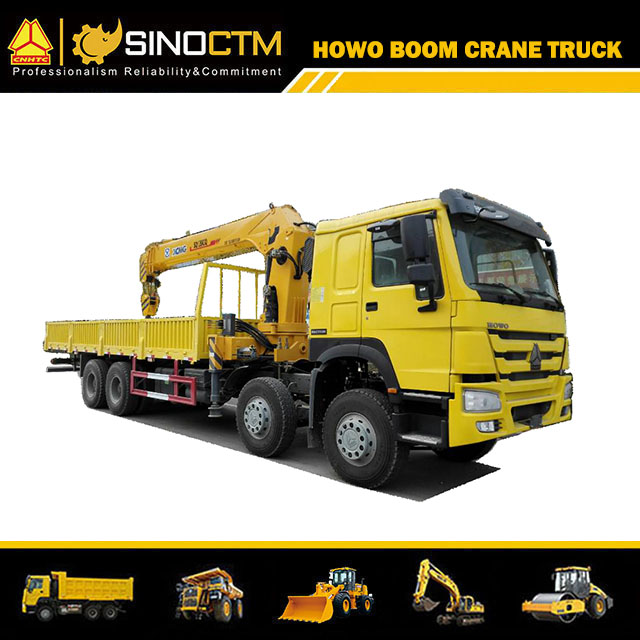 SINOTRUK HOWO 8x4 Boom Truck 16T