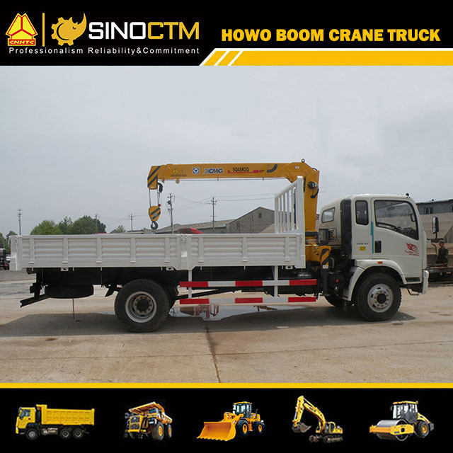 SINOTRUK HOWO 4X2 Light Boom Truck 4T