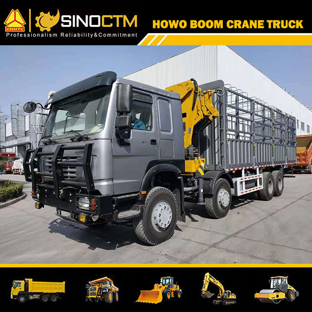 SINOTRUK HOWO 8x4 Boom Truck