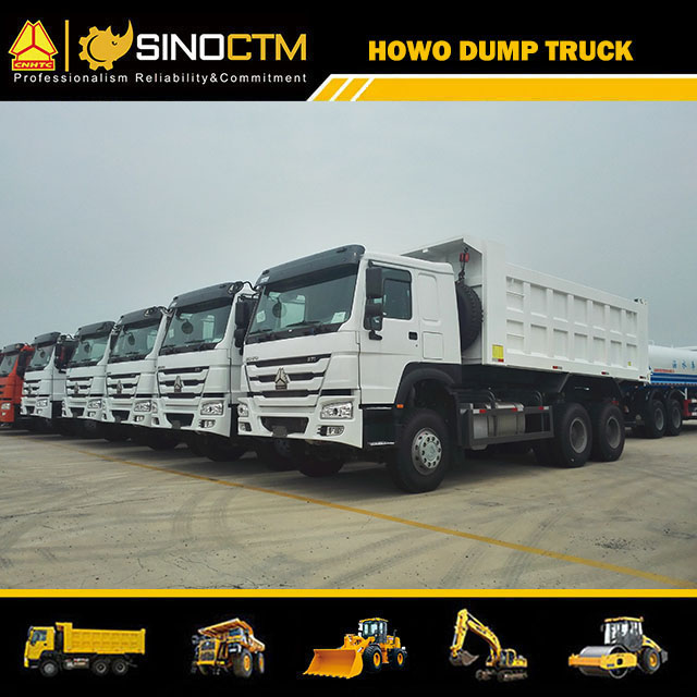 SINOTRUK HOWO 6X4 Dump Truck ZZ3257N3647A Front Lift