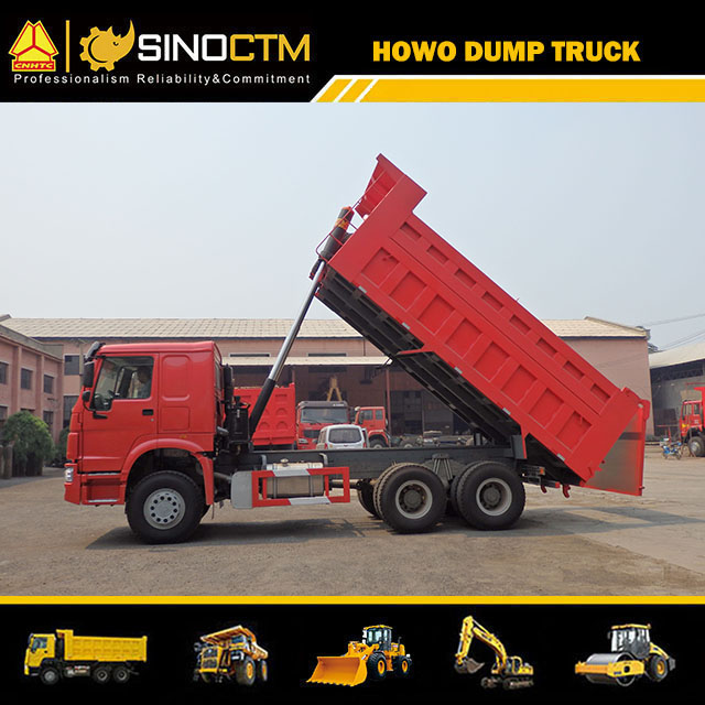 SINOTRUK HOWO 6X4 Dump Truck Front Lift