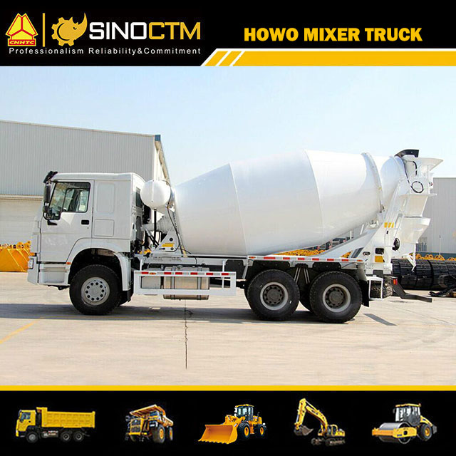 SINOTRUK HOWO 6X4 Concrete Mixer Truck 10m³