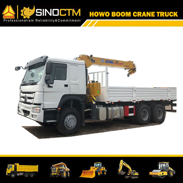 SINOTRUK HOWO 6X4 Boom Crane Truck