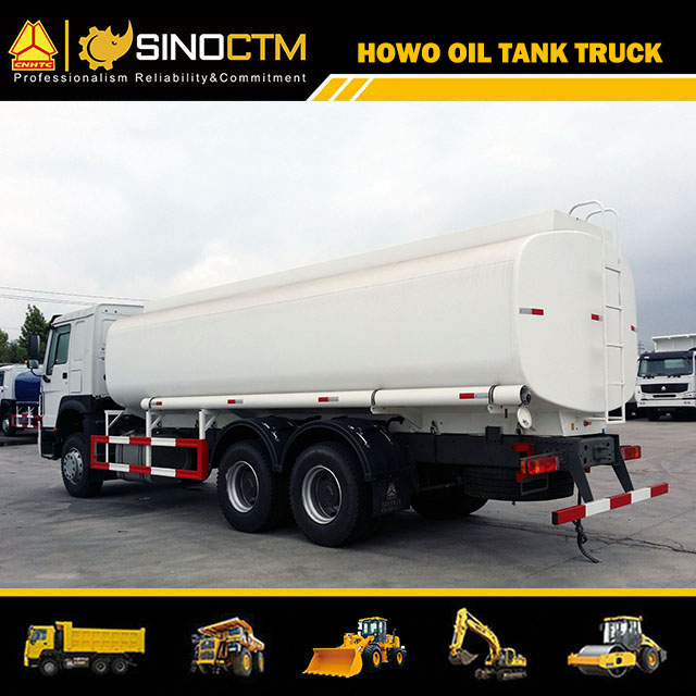 SINOTRUK HOWO 6X4 Fuel Tank Truck 25m³