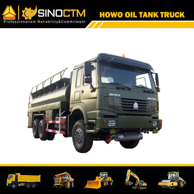 SINOTRUK HOWO 6X6 Fuel Tank Truck 20cbm