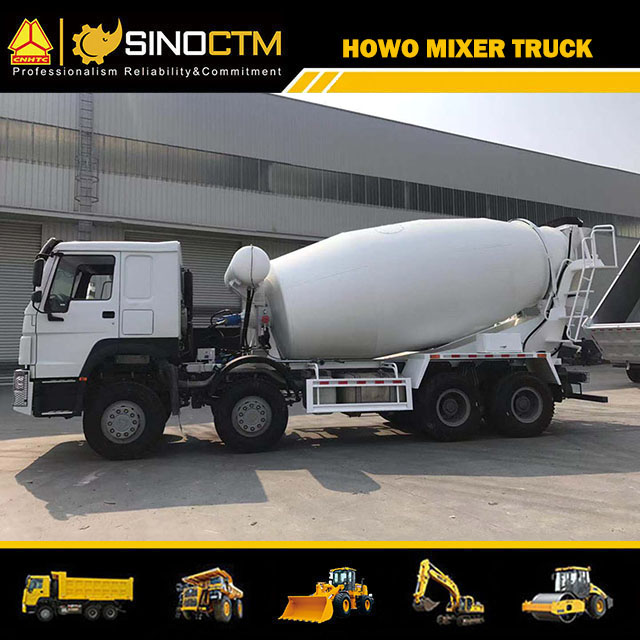 SINOTRUK HOWO 8X4 Concrete Mixer Truck 12cbm