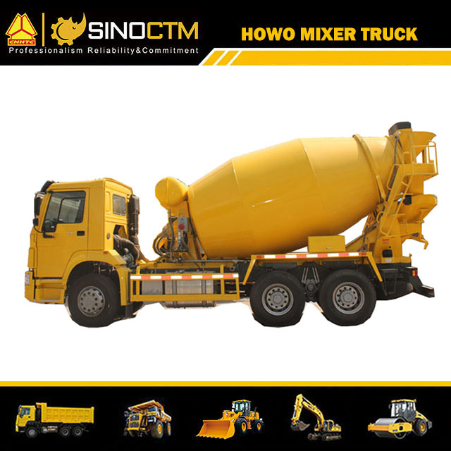 SINOTRUK HOWO 6X4 Concrete Mixer Truck 7m cbm