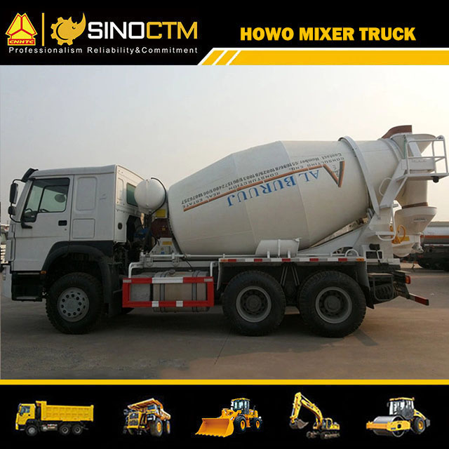 SINOTRUK HOWO 6X4 Concrete Mixer Truck 8cbm