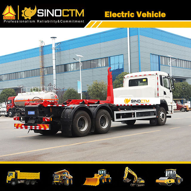 BYD Electric Hook Lift Garbage Truck 16 CBM