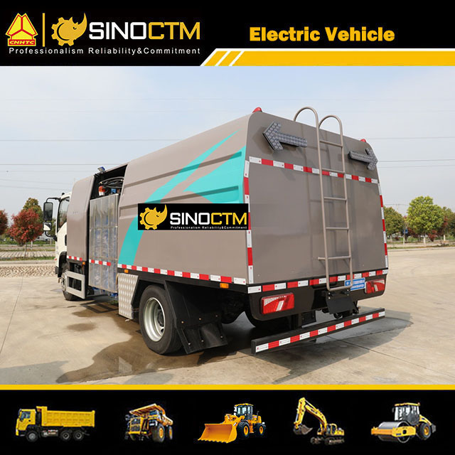 BYD Electric Barrier Side Fence Cleanout Vehicle 5 CBM