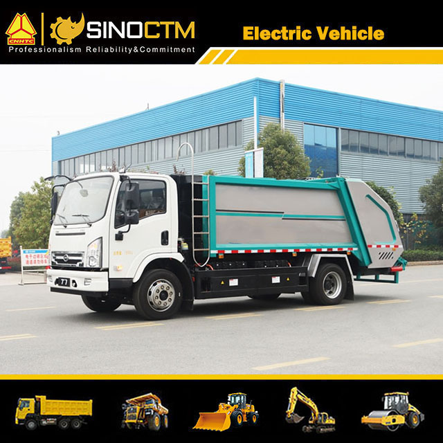 BYD Electric Compression Garbage Truck 8 CBM