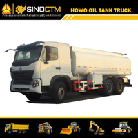 SINOTRUK HOWO-A7 6X4 Fuel Tank Truck and Oil Tank Full Trailer