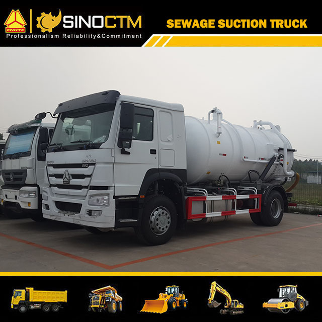 SINOTRUK HOWO Sewage Suction Truck 12 CBM