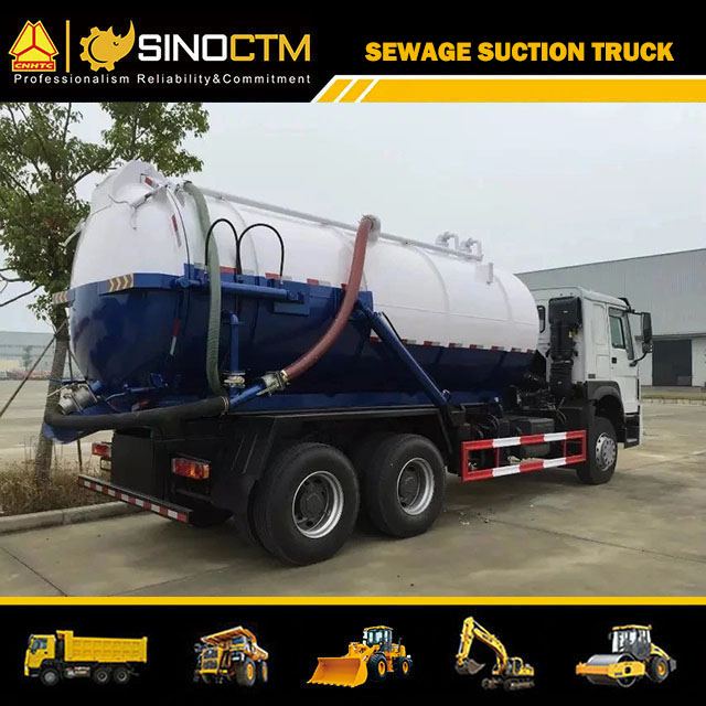 SINOTRUK HOWO Sewage Suction Truck 18 CBM