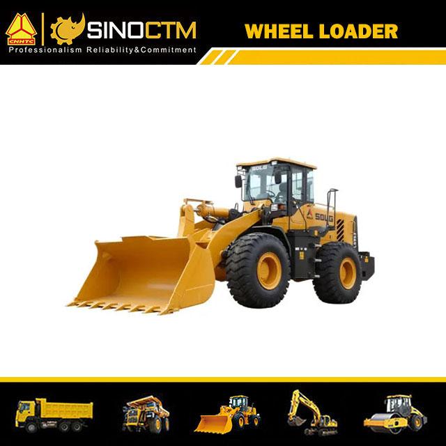 Telescopic Boom Compact Wheel loader For Projects