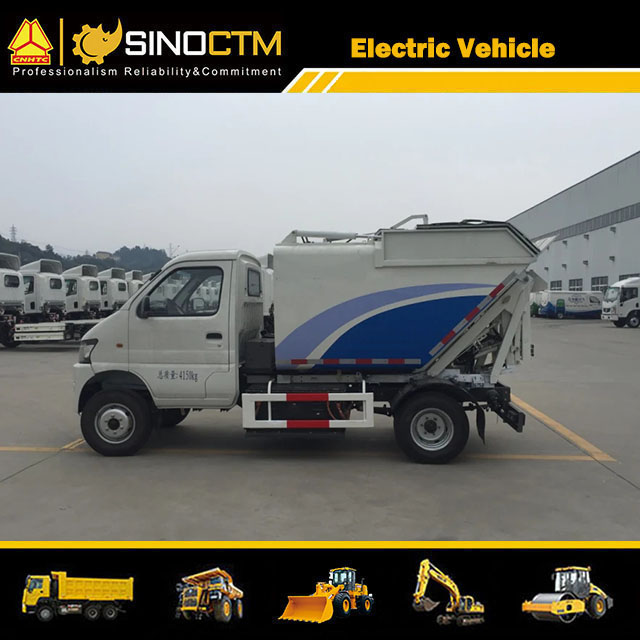 DONGFENG Electric Rear Loading Garbage Truck 3.5 CBM