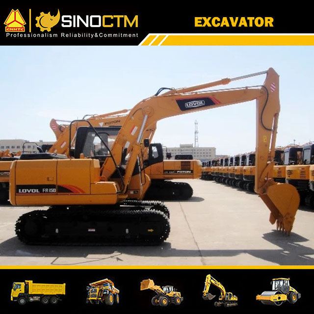 Grab Shovel Compact Marine Excavator