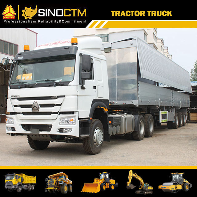 Rectangular Reasonable Towing Tractor Truck