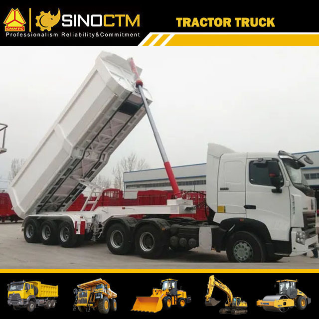 Reinforced Type Efficient Mining Tractor Truck