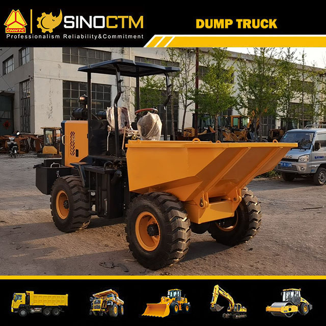 Small Simple Rock Dump Truck