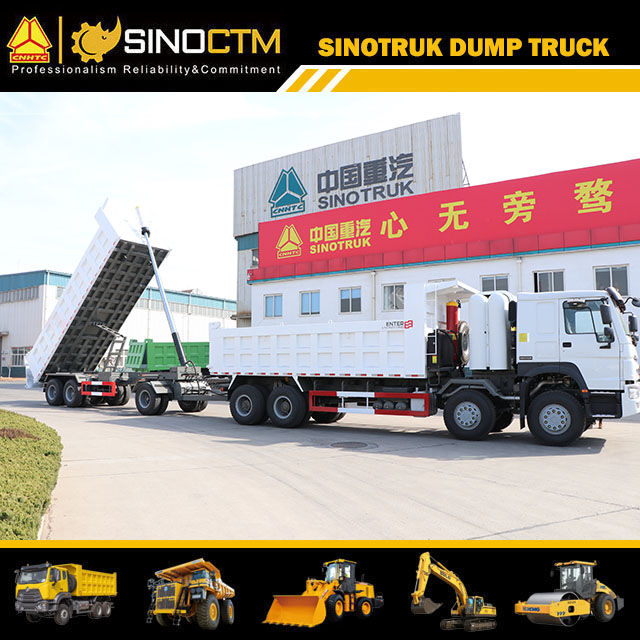 Tandem Simple Carrying Dump Truck