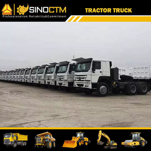 Rectangular DOT Plateau Tractor Truck