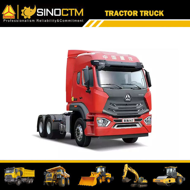 3 Axle ISO Transportation Tractor Truck