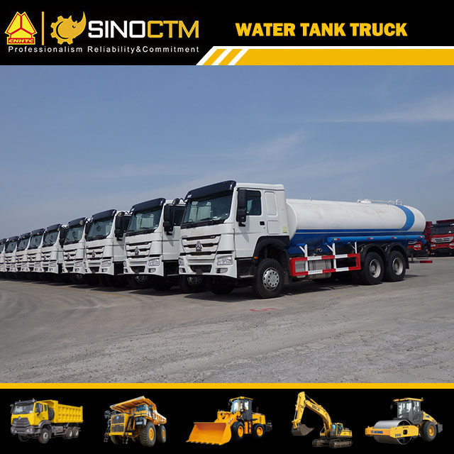 Plastic Water Tank Truck For Road With Gasoline Water Pump