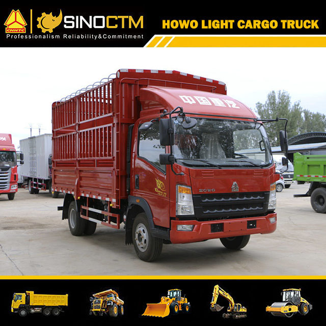 SINOTRUK HOWO 4X2 Stake Cargo Truck 14FT