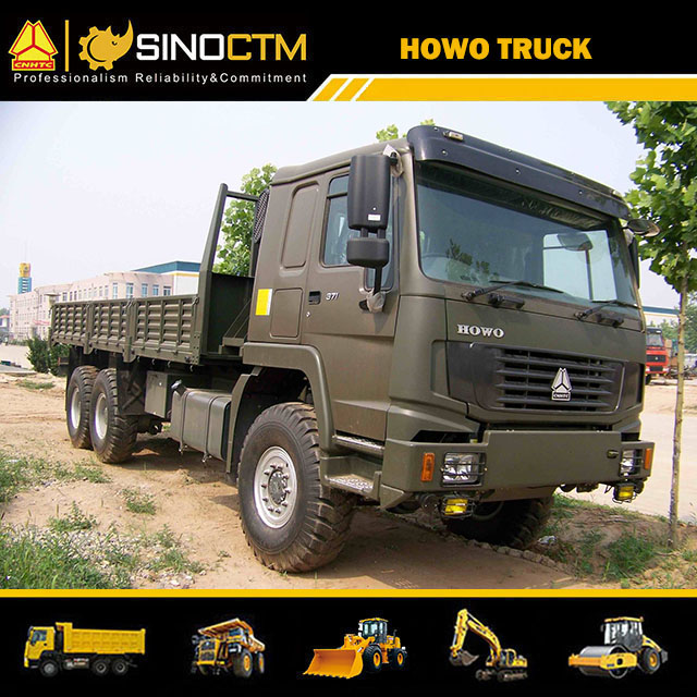 SINOTRUK HOWO Troops Carrier Truck 6x6 ZZ2257N4357