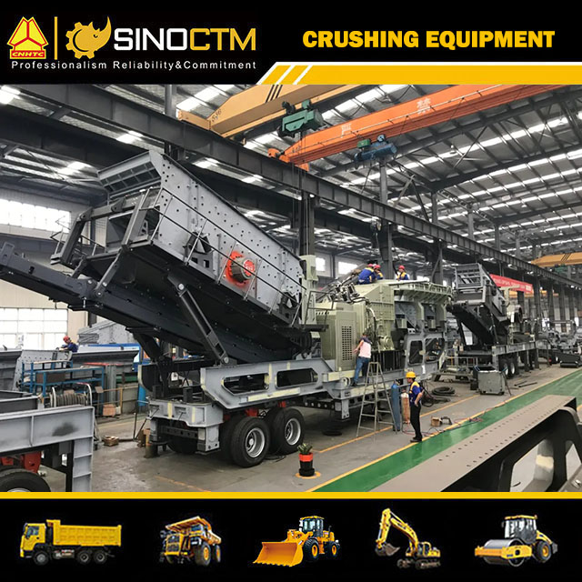 Tyre Wheel Mobile Jaw Crusher Plant 