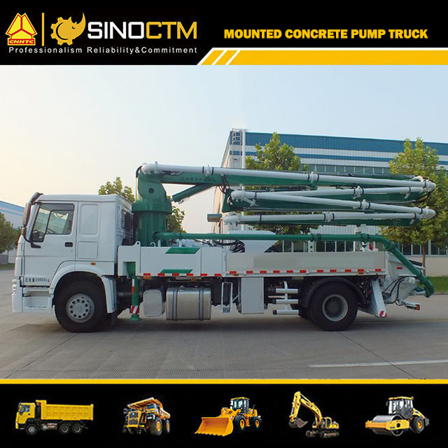 HOWO Boom Concrete Pump Truck（29m） 