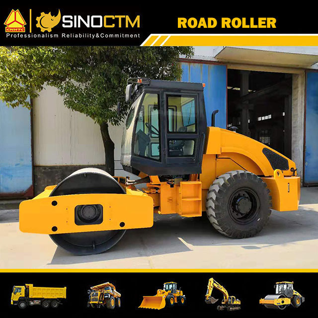 JM610 SINGLE DRUM VIBRATORY ROLLER 10T