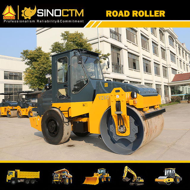 YZ6C SINGLE DRUM VIBRATORY ROLLER 6T