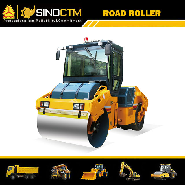 JM210H FULL HYDRAULIC TIRE COMBINED VIBRATORY ROLLER 10T