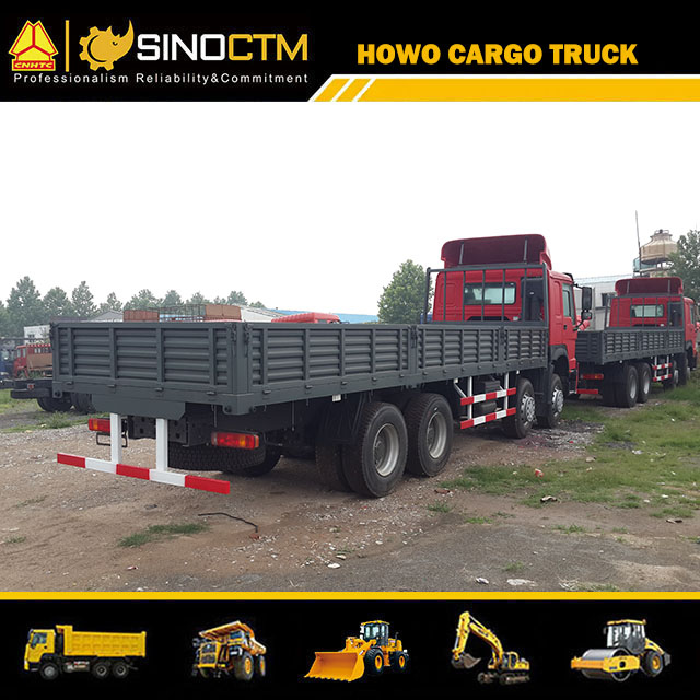 SINOTRUK HOWO 8X4 Cargo Truck 25ft