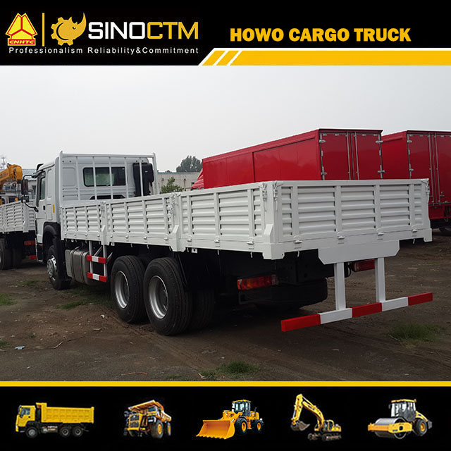 SINOTRUK HOWO 6X4 Cargo Truck 25ft