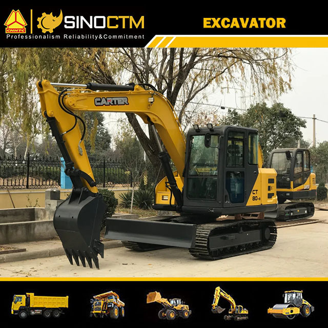 CT80-9 Mini Excavator 8T