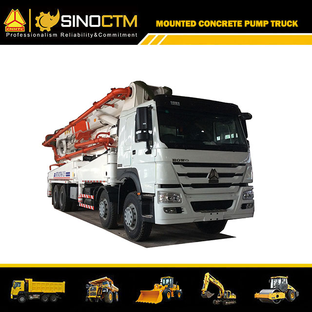 HOWO Boom Concrete Pump Truck（42m）