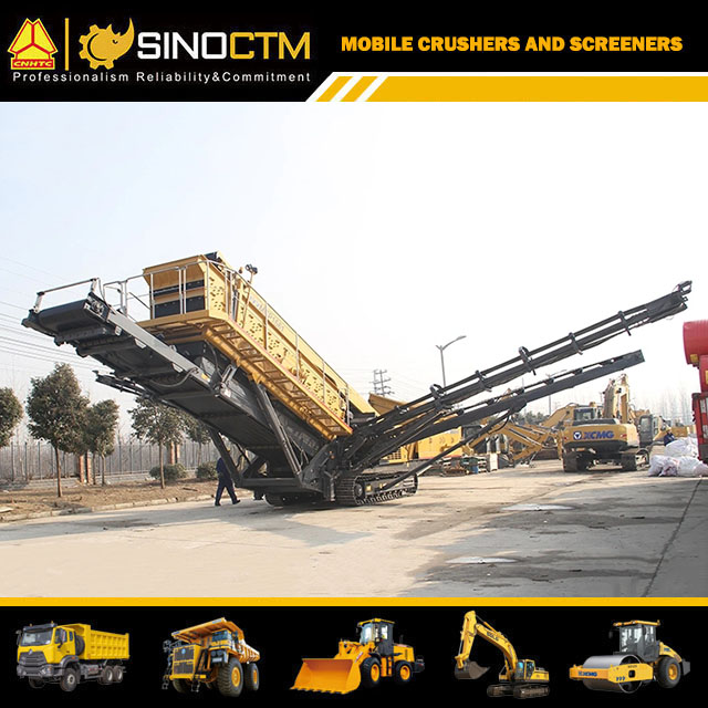 Crawler Mobile Screening Machine 400-800t/h