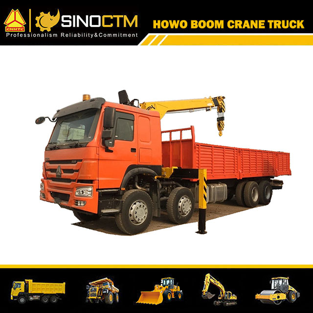 SINOTRUK HOWO 8x4 Boom Truck 16T