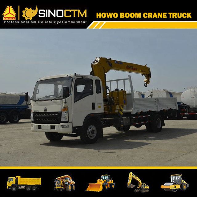 SINOTRUK HOWO 4X2 Light Boom Truck 5T