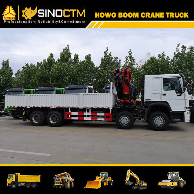 SINOTRUK HOWO 8x4 Boom Truck