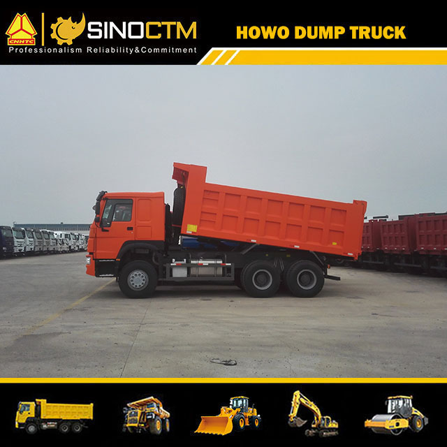 SINOTRUK HOWO 6X4 Dump Truck Front Lift